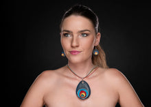 Naložite sliko v pregledovalnik galerije, Komplet pisane ogrlice in uahni